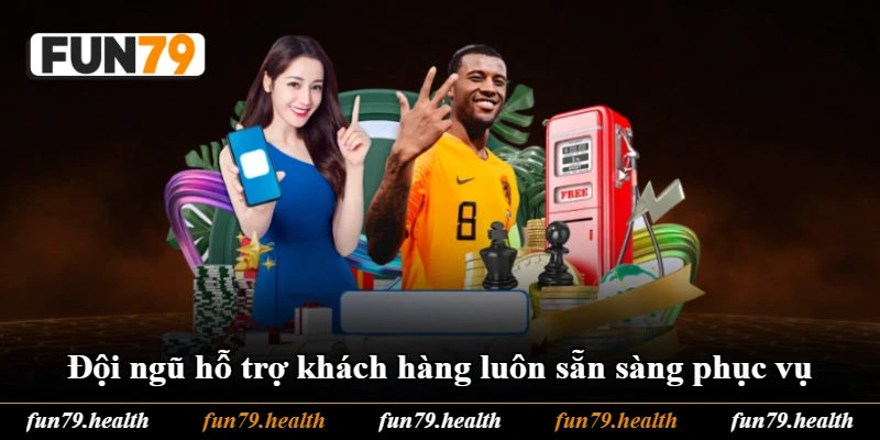 Đội ngũ hỗ trợ khách hàng luôn sẵn sàng phục vụ